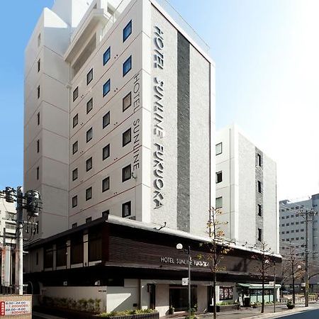 Hotel Sunline Fukuoka Hakata Ekimae Dış mekan fotoğraf