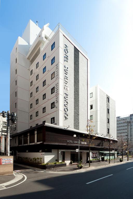 Hotel Sunline Fukuoka Hakata Ekimae Dış mekan fotoğraf
